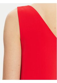 Pieces Top Franan 17146424 Czerwony Regular Fit. Kolor: czerwony. Materiał: syntetyk #7