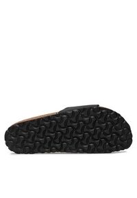 Birkenstock Klapki Madrid 0040793 Czarny. Kolor: czarny. Materiał: skóra