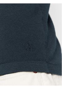Marc O'Polo Sweter M28 5092 60366 Granatowy Regular Fit. Typ kołnierza: polo. Kolor: niebieski. Materiał: bawełna #4