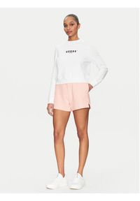 Guess Jeans Szorty sportowe W5GD0O K68I4 Różowy Relaxed Fit. Kolor: różowy. Materiał: bawełna #2