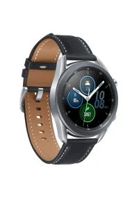 Smartwatch SAMSUNG Galaxy Watch 3 SM-R840N 45mm Srebrny. Rodzaj zegarka: smartwatch. Kolor: srebrny. Materiał: skóra. Styl: elegancki #7