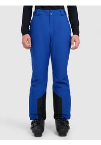 4f - 4F Spodnie narciarskie z szelkami membrana 10000 męskie - niebieskie XXL. Kolor: niebieski. Materiał: poliester. Sezon: zima. Sport: narciarstwo #2