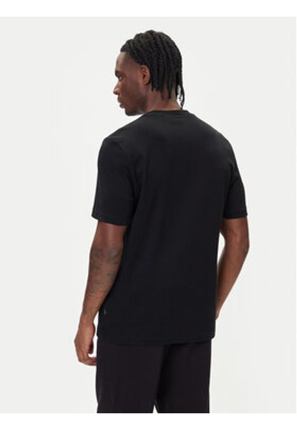 BOSS T-Shirt H-Thompson 656 50551902 Czarny Regular Fit. Kolor: czarny. Materiał: bawełna