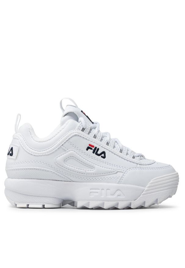 Sneakersy Fila. Kolor: biały