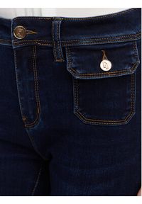 Gaudi Jeansy 511BD26002 Granatowy Flare Fit. Kolor: niebieski #3