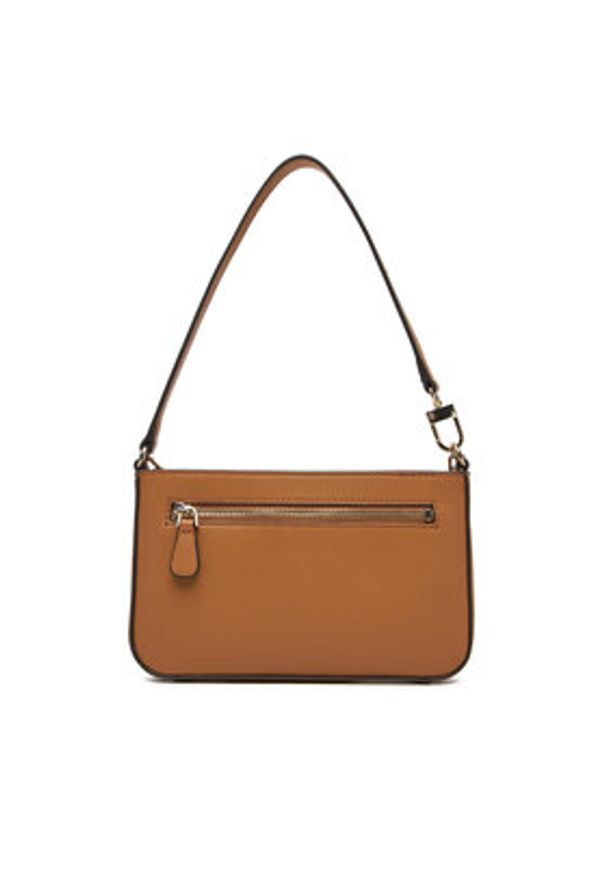 Guess Torebka Noelle II Mini HWZG96 72720 Brązowy. Kolor: brązowy. Materiał: skórzane