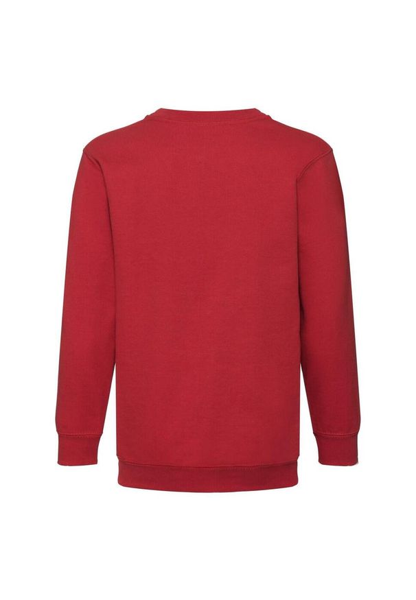 FRUIT OF THE LOOM - Bluza Dziecięca Premium W Komplecie. Kolor: czerwony