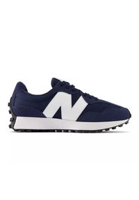 Buty New Balance M MS327CNW niebieskie. Okazja: na co dzień. Kolor: niebieski. Materiał: zamsz, syntetyk, guma, materiał, skóra. Szerokość cholewki: normalna #1