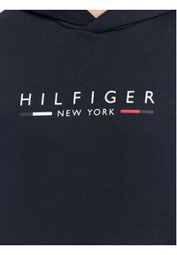 TOMMY HILFIGER - Tommy Hilfiger Bluza New York MW0MW29301 Granatowy Regular Fit. Kolor: niebieski. Materiał: bawełna, syntetyk #5