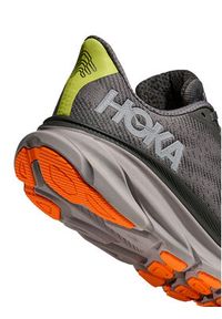 HOKA - Hoka Buty do biegania Clifton 9 GTX 1141470F Szary. Kolor: szary. Materiał: materiał