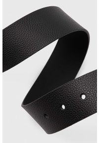 Calvin Klein Jeans pasek skórzany męski kolor czarny. Kolor: czarny. Materiał: skóra #2