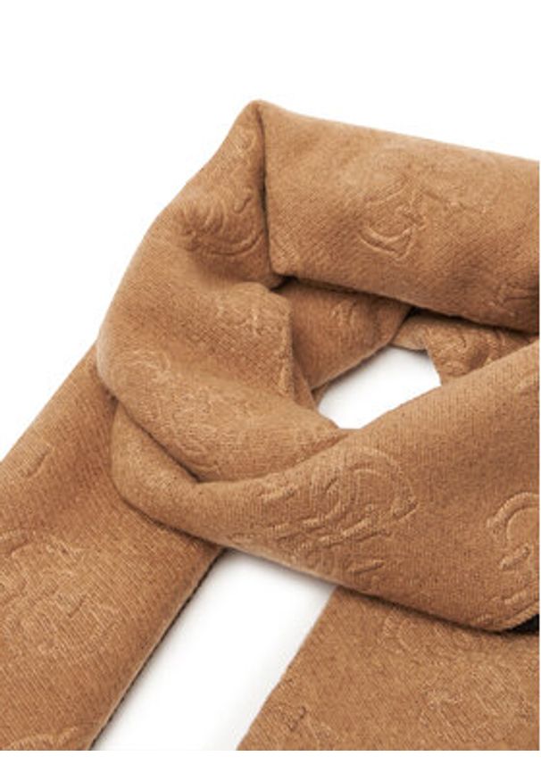 Guess Szalik AM9532 POL03 Brązowy. Kolor: brązowy. Materiał: materiał, poliester