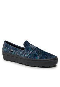 Vans Półbuty Style 53 VN000CQPCX91 Granatowy. Kolor: niebieski. Materiał: materiał #4