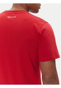 Pepe Jeans T-Shirt Daxton PM509786 Czerwony Regular Fit. Kolor: czerwony. Materiał: bawełna