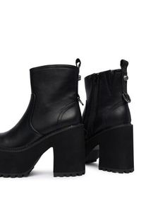 Buffalo Botki Killah Zip Boot Mid 1622374 Czarny. Kolor: czarny. Materiał: skóra #6