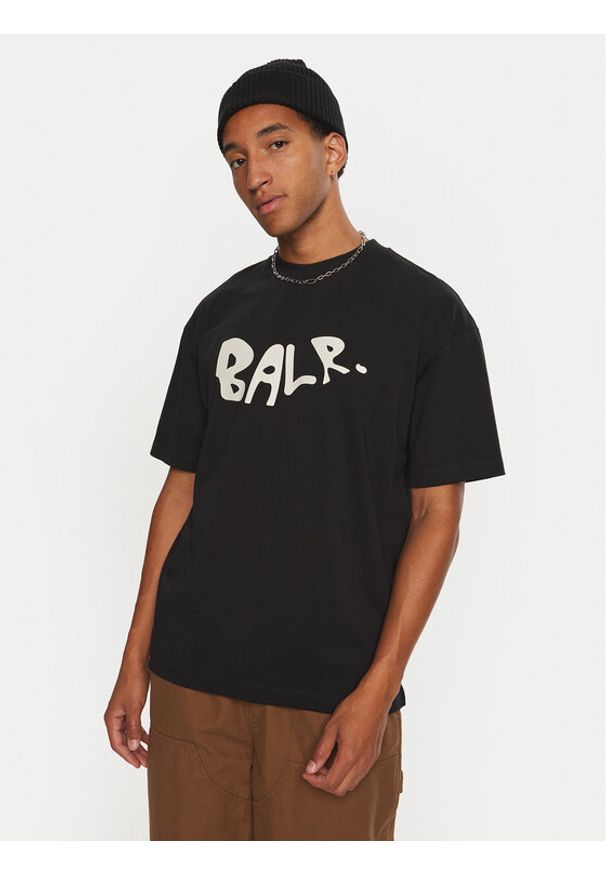 BALR. T-Shirt B1112.1269.102 Czarny Regular Fit. Kolor: czarny. Materiał: bawełna