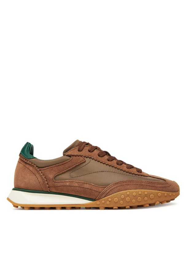 HOFF Sneakersy Bridge Mkii 22559005 Brązowy. Kolor: brązowy. Materiał: skóra, zamsz