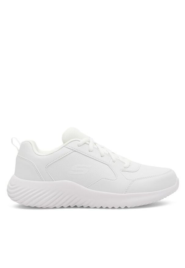 skechers - Skechers Sneakersy 405627L WHT Biały. Kolor: biały. Materiał: syntetyk