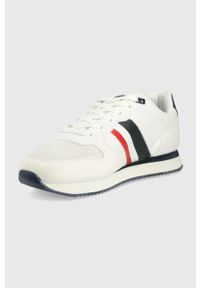 U.S. Polo Assn. sneakersy kolor biały. Nosek buta: okrągły. Zapięcie: sznurówki. Kolor: biały. Materiał: guma #4