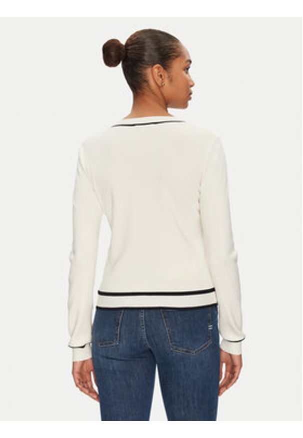 Morgan Sweter 251-MJUANI Écru Regular Fit. Materiał: wiskoza, syntetyk