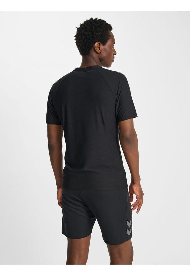 Koszulka Hummel Cima 2.0. Kolor: wielokolorowy, szary, czarny. Materiał: materiał. Sport: koszykówka, fitness