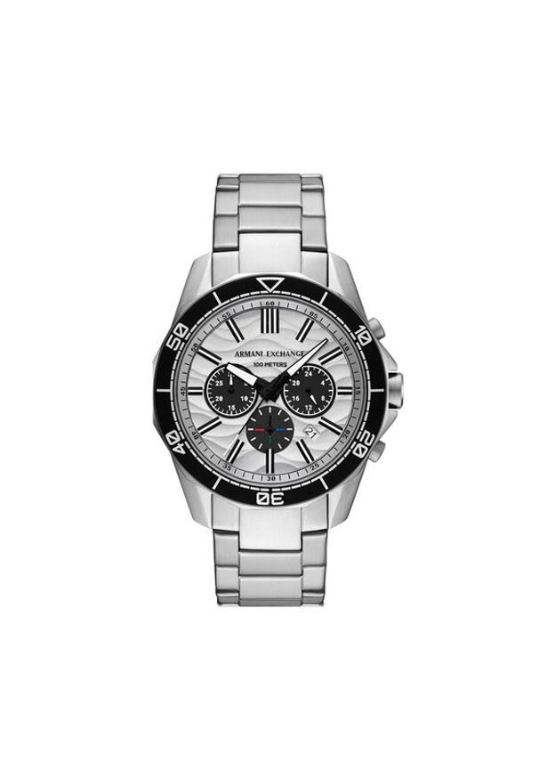Armani Exchange Zegarek Spencer AX1969 Srebrny. Kolor: srebrny