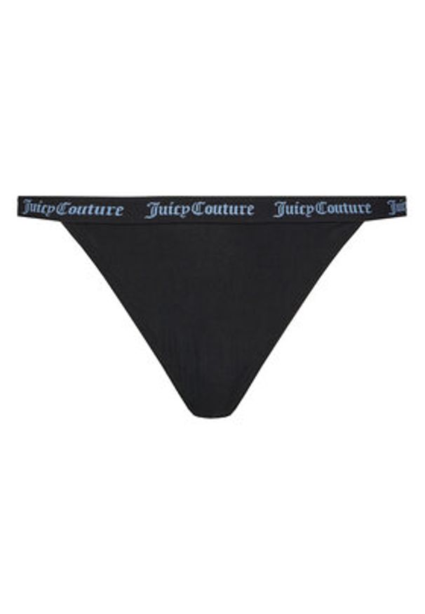 Juicy Couture Komplet 3 par stringów JCTTH125982 Kolorowy. Materiał: syntetyk. Wzór: kolorowy