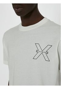 Richmond X T-Shirt Rached UMP24031TS Biały Regular Fit. Kolor: biały. Materiał: bawełna