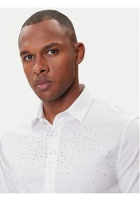 Armani Exchange Koszula XM001504 AF10192 U0002 Biały Regular Fit. Kolor: biały. Materiał: bawełna