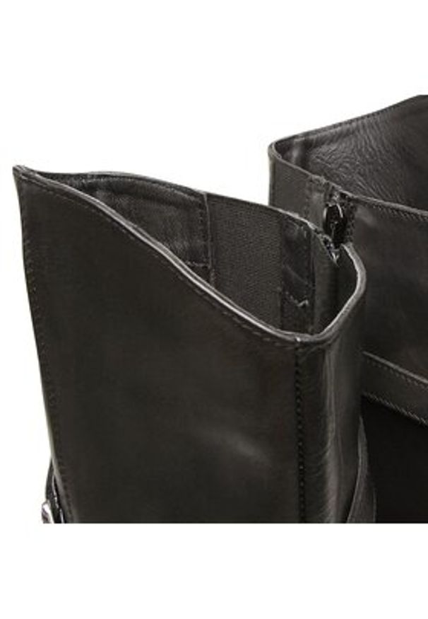 Sergio Bardi Kozaki WI16-A1013-06SB Czarny. Kolor: czarny. Materiał: skóra