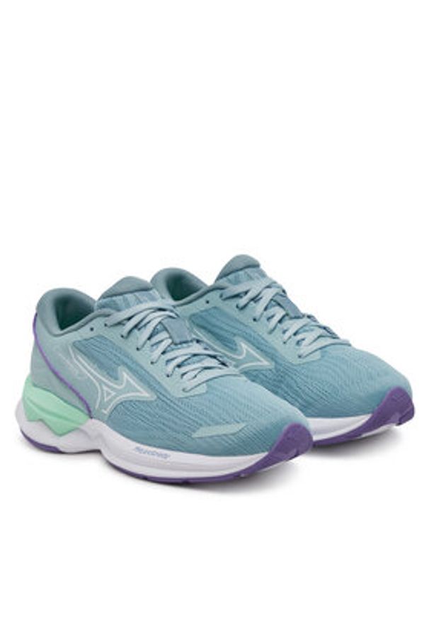 Mizuno Buty do biegania Wave Revolt 3 J1GD2481 Błękitny. Kolor: niebieski. Materiał: materiał. Model: Mizuno Wave