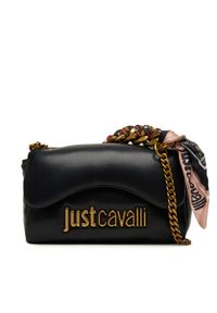 Torebka Just Cavalli. Kolor: czarny