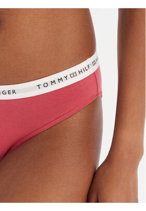 TOMMY HILFIGER - Tommy Hilfiger Figi klasyczne UW0UW05876 Różowy. Kolor: różowy. Materiał: bawełna