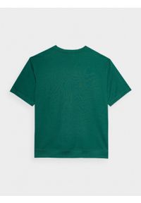 outhorn - T-shirt gładki męski - zielony. Okazja: na co dzień. Kolor: zielony. Materiał: bawełna, dresówka, dzianina. Długość rękawa: krótki rękaw. Wzór: gładki. Styl: casual #6