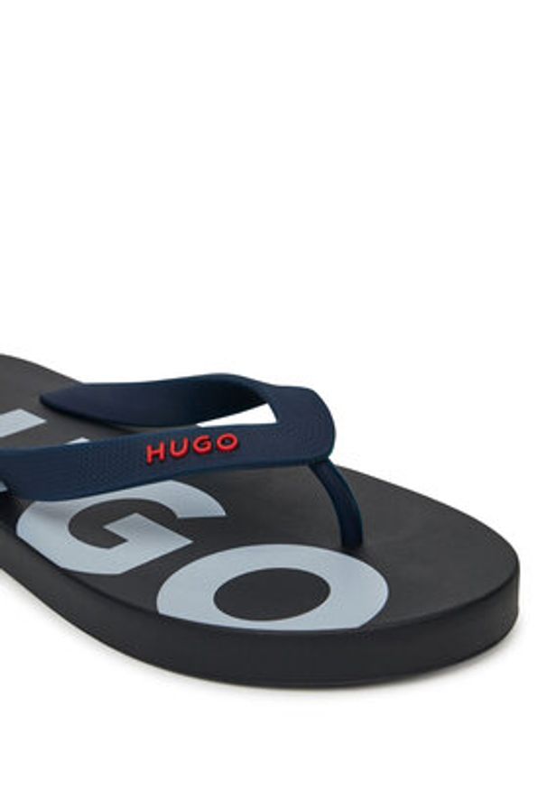 Hugo - HUGO Japonki Arvel Thng 50497860 Granatowy. Kolor: niebieski