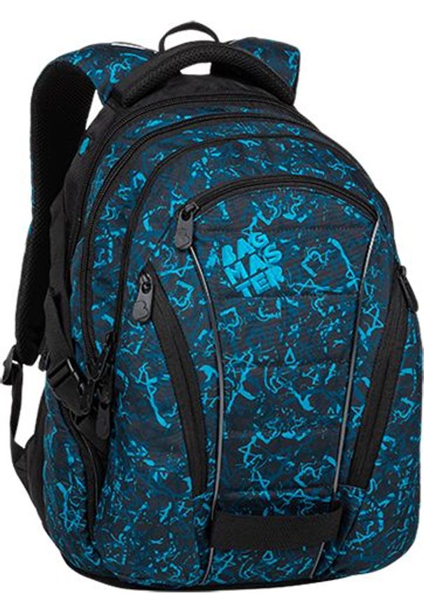 Bagmaster - BAGMASTER Plecak szkolny Bag 20 B niebieski. Kolor: niebieski