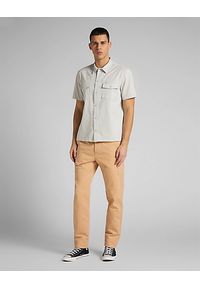 Lee - MĘSKIE SPODNIE MATERIAŁOWE LEE 101 WORKWEAR CHINO RINSE L98EOC36 112124501. Materiał: materiał #2