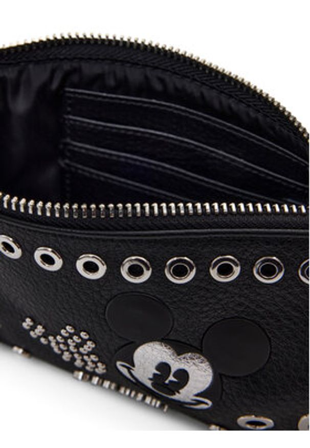 Desigual Torebka 25SAYP08 Czarny. Kolor: czarny. Materiał: skórzane