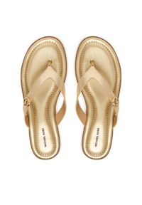 MICHAEL Michael Kors Japonki Ering Thong 40S6ERFS1M Złoty. Kolor: złoty. Materiał: skóra #1