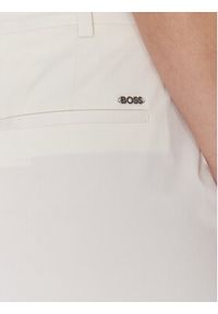 BOSS - Boss Spodnie materiałowe Tachinoa 50490057 Beżowy Regular Fit. Kolor: beżowy. Materiał: bawełna