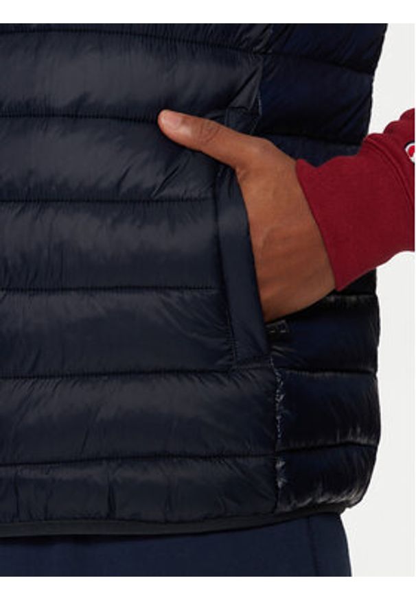 Champion Kamizelka 220341 Granatowy Regular Fit. Kolor: niebieski. Materiał: syntetyk