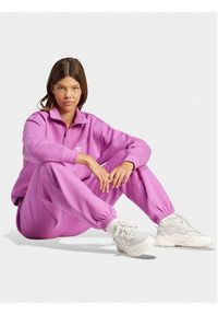 Adidas - adidas Bluza Essentials IR5941 Różowy Loose Fit. Kolor: różowy. Materiał: bawełna