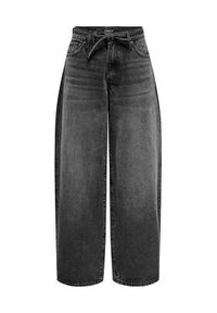 only - ONLY Jeansy Gianna 15347094 Czarny Balloon Fit. Kolor: czarny #5