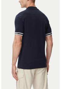 Guess - GUESS Granatowy męski t-shirt polo Lyle, Rozmiar L. Okazja: na co dzień. Typ kołnierza: polo. Kolor: niebieski. Styl: elegancki, casual, klasyczny #3