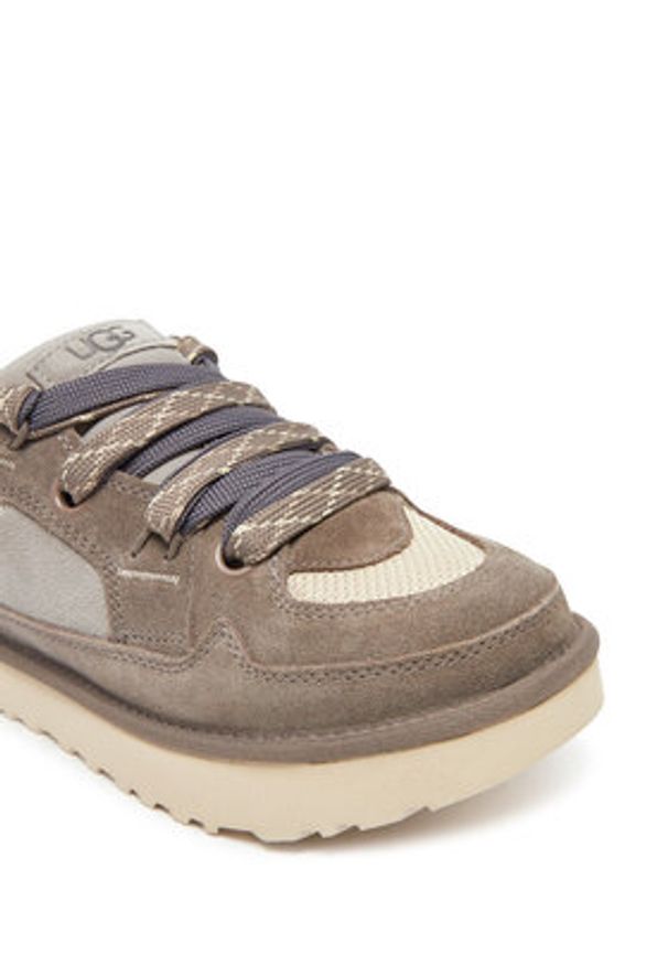 Ugg Sneakersy M Lo Lowmel 1169493 Szary. Kolor: szary. Materiał: zamsz, skóra