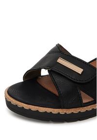 Remonte Sandały R6266-00 Czarny. Kolor: czarny. Materiał: skóra #4