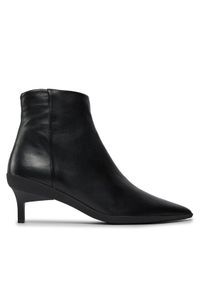 Calvin Klein Botki Wrapped Stil Ankle Boot 50 HW0HW01838 Czarny. Kolor: czarny