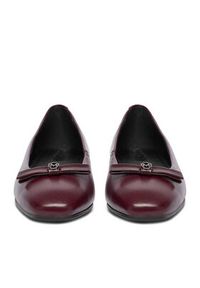 MEXX Baleriny CEO-MX/037C-RST Bordowy. Kolor: czerwony. Materiał: skóra #3