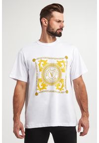 Versace Jeans Couture - T-shirt męski VERSACE JEANS COUTURE