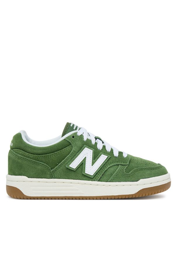 Sneakersy New Balance. Kolor: zielony